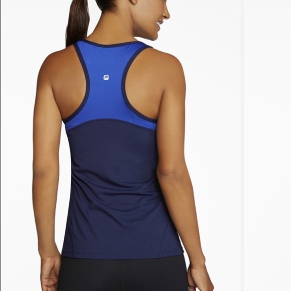 Fabletics Women's Blue Tank Top Size Medium 8 - Picture 1 of 8